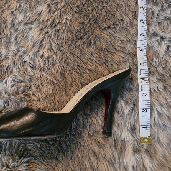 Charles David black leather Azure Heels 7 - Picture 3 of 7